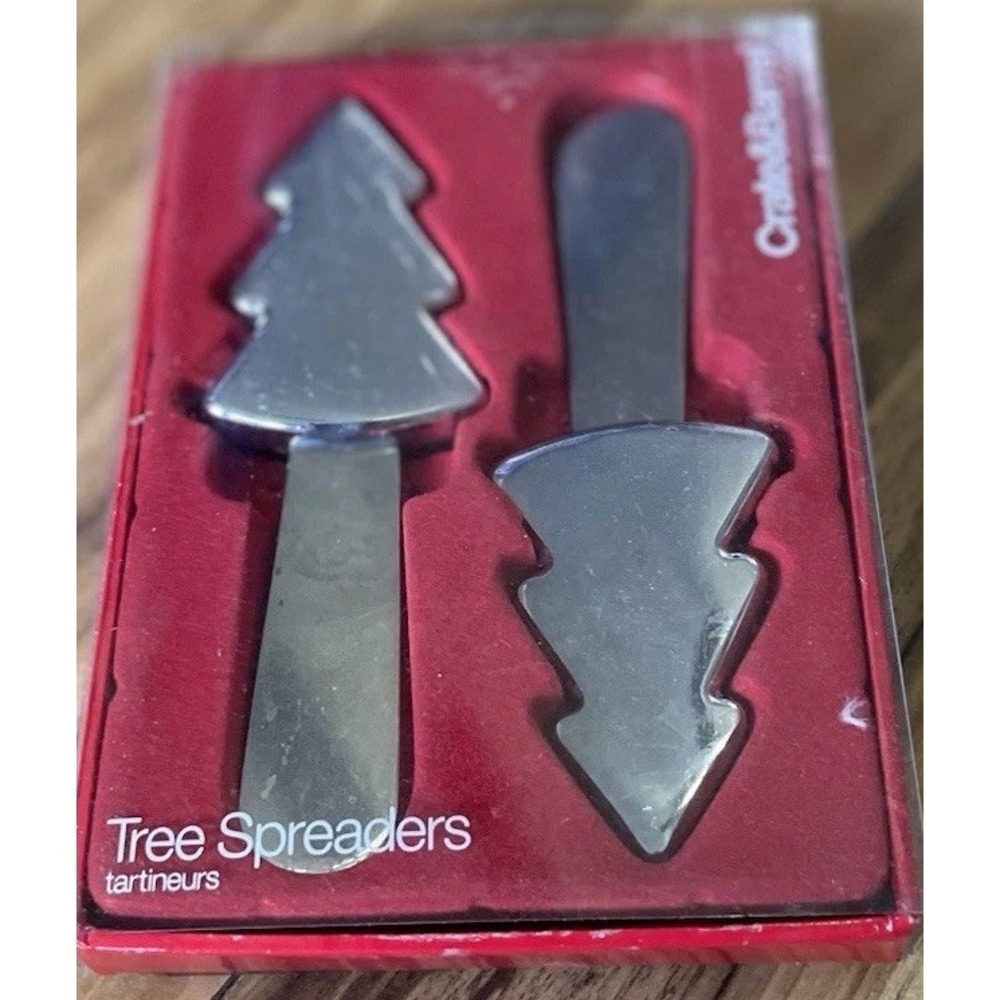 Crate And Barrel Tree Handle Shaped Spreaders